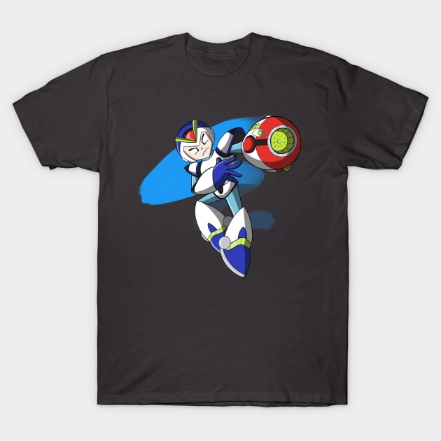 Mega Man X T-Shirt by Fishonastick